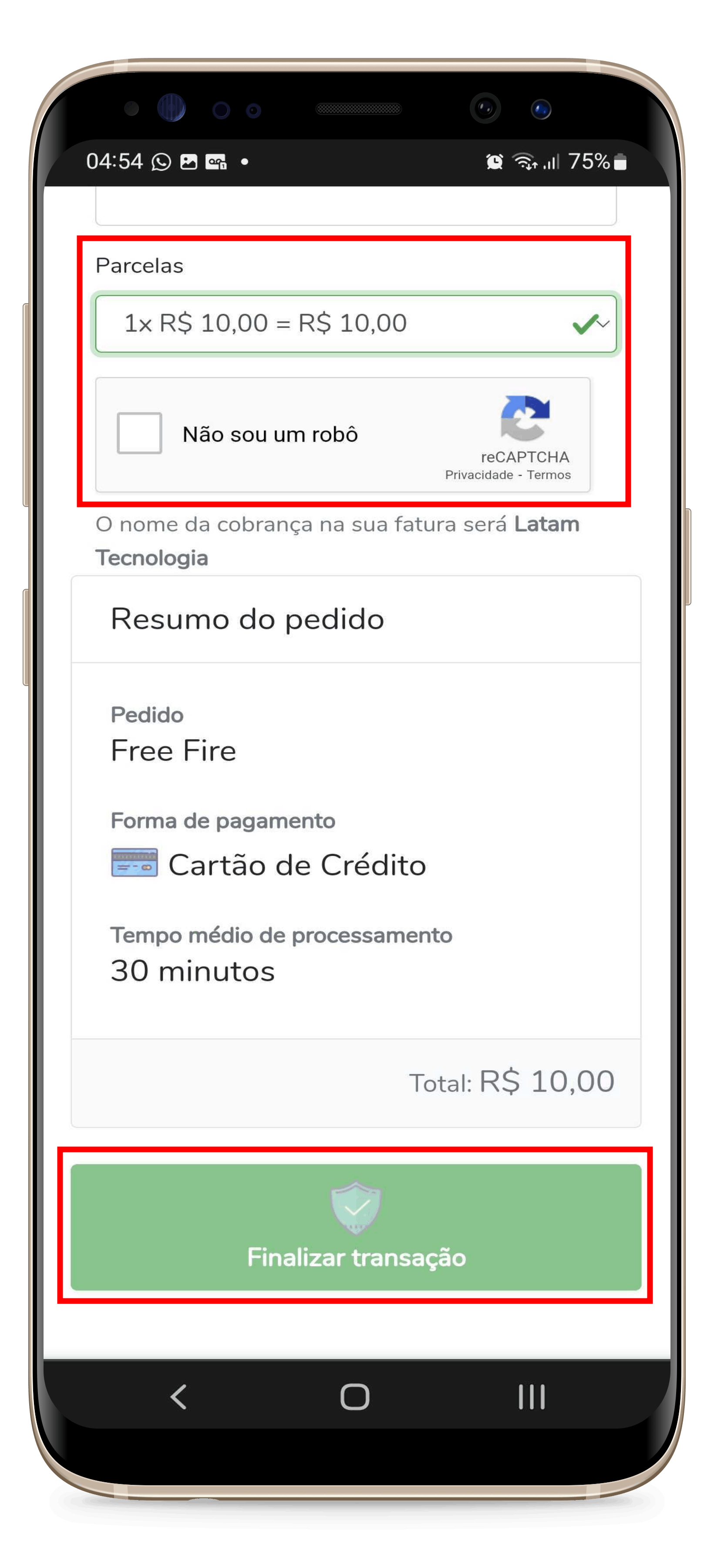 Como Recarregar Diamante no Free Fire pela Nubank (passo a passo) 