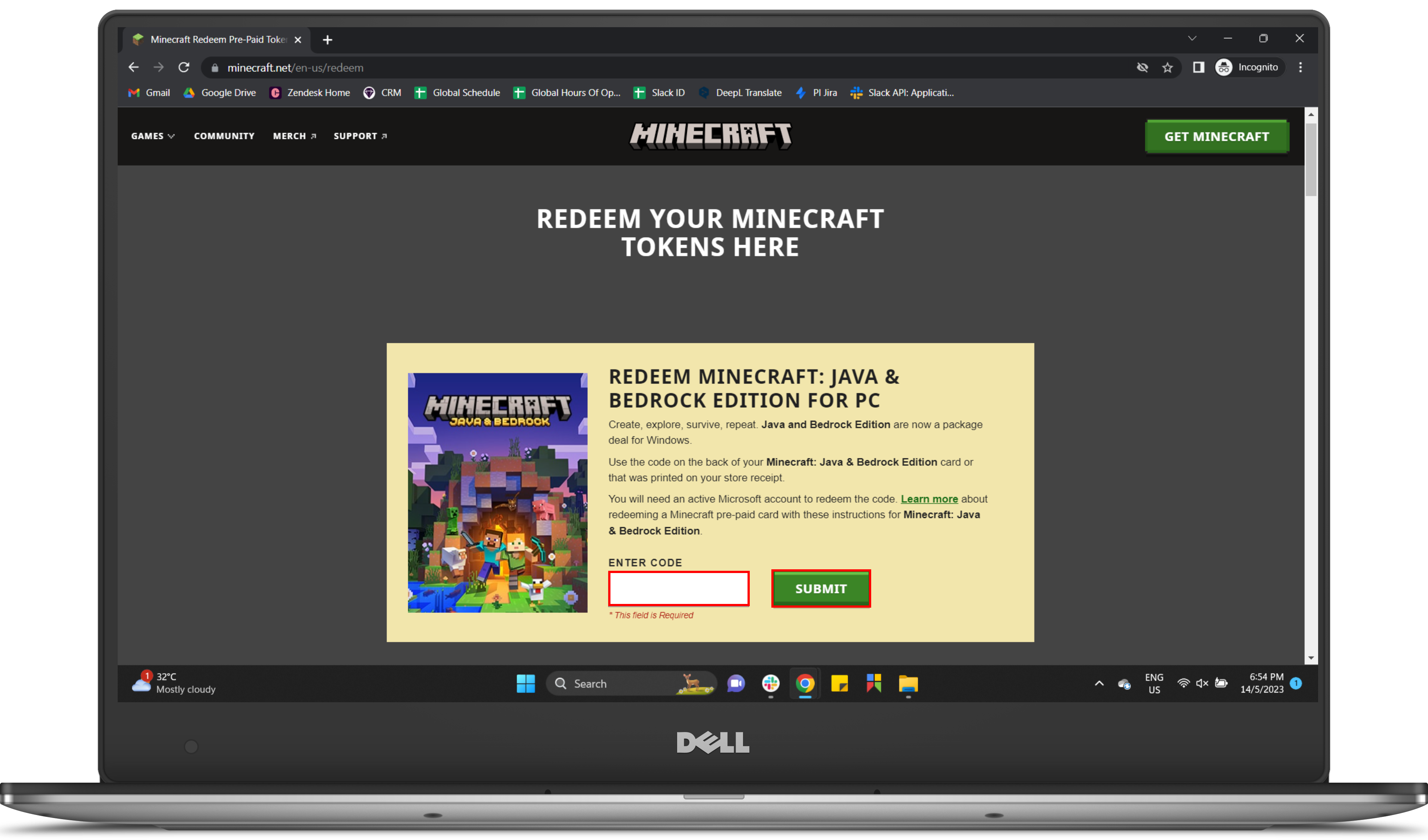 Minecraft Java Edition Código de Resgate - Venger Games